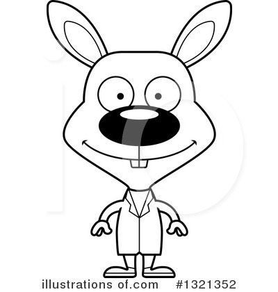 Royalty-Free (RF) Rabbit Clipart Illustration by Cory Thoman - Stock Sample #1321352
