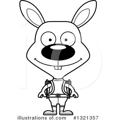 Royalty-Free (RF) Rabbit Clipart Illustration by Cory Thoman - Stock Sample #1321357