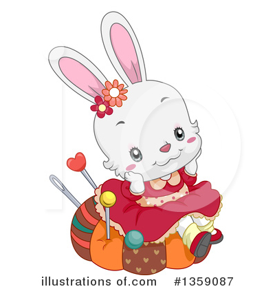 Royalty-Free (RF) Rabbit Clipart Illustration by BNP Design Studio - Stock Sample #1359087