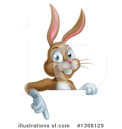 Bunny Clipart #1368129 by AtStockIllustration