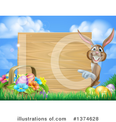 Royalty-Free (RF) Rabbit Clipart Illustration by AtStockIllustration - Stock Sample #1374628