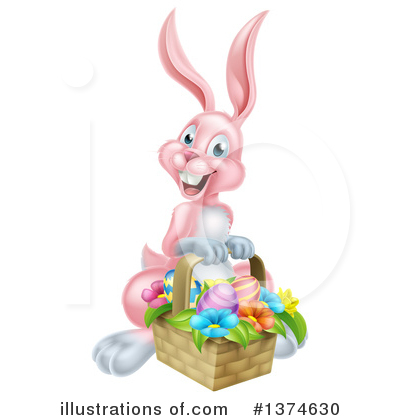 Royalty-Free (RF) Rabbit Clipart Illustration by AtStockIllustration - Stock Sample #1374630