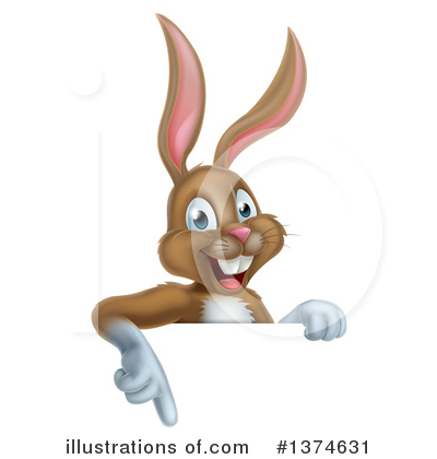 Royalty-Free (RF) Rabbit Clipart Illustration by AtStockIllustration - Stock Sample #1374631