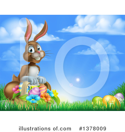 Royalty-Free (RF) Rabbit Clipart Illustration by AtStockIllustration - Stock Sample #1378009