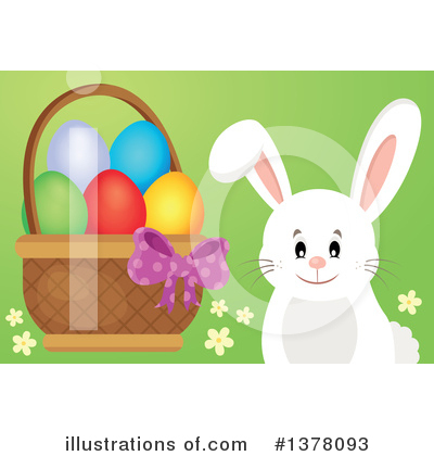Royalty-Free (RF) Rabbit Clipart Illustration by visekart - Stock Sample #1378093