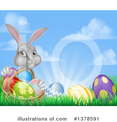 Royalty-Free (RF) Rabbit Clipart Illustration by AtStockIllustration - Stock Sample #1378591