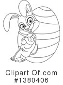 Rabbit Clipart #1380406 by yayayoyo