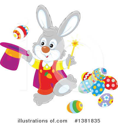 Royalty-Free (RF) Rabbit Clipart Illustration by Alex Bannykh - Stock Sample #1381835