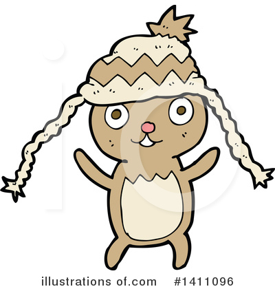 Royalty-Free (RF) Rabbit Clipart Illustration by lineartestpilot - Stock Sample #1411096