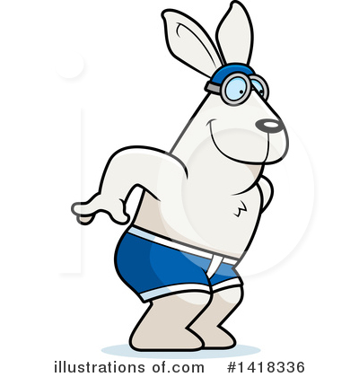Royalty-Free (RF) Rabbit Clipart Illustration by Cory Thoman - Stock Sample #1418336