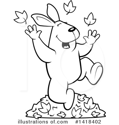 Royalty-Free (RF) Rabbit Clipart Illustration by Cory Thoman - Stock Sample #1418402