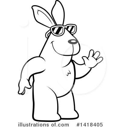 Royalty-Free (RF) Rabbit Clipart Illustration by Cory Thoman - Stock Sample #1418405