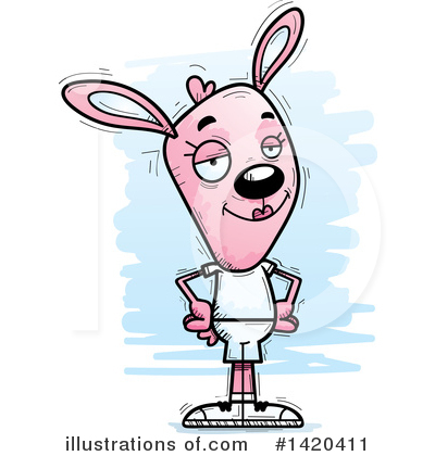 Royalty-Free (RF) Rabbit Clipart Illustration by Cory Thoman - Stock Sample #1420411