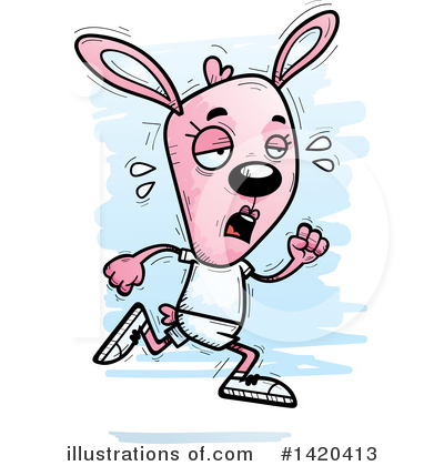 Royalty-Free (RF) Rabbit Clipart Illustration by Cory Thoman - Stock Sample #1420413