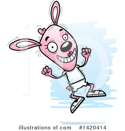 Royalty-Free (RF) Rabbit Clipart Illustration by Cory Thoman - Stock Sample #1420414