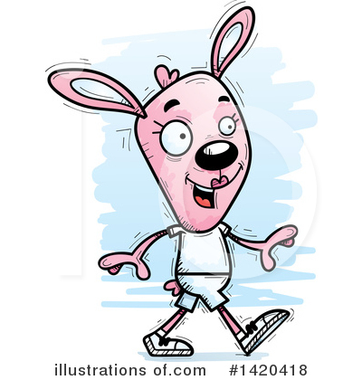Royalty-Free (RF) Rabbit Clipart Illustration by Cory Thoman - Stock Sample #1420418