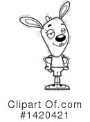 Rabbit Clipart #1420421 by Cory Thoman