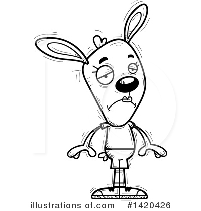 Royalty-Free (RF) Rabbit Clipart Illustration by Cory Thoman - Stock Sample #1420426