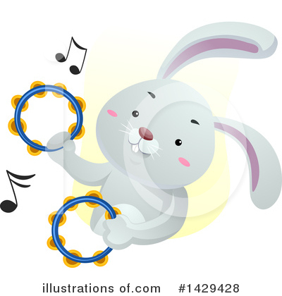 Tambourine Clipart #1429428 by BNP Design Studio