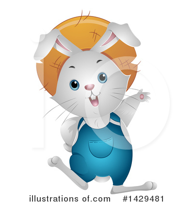 Royalty-Free (RF) Rabbit Clipart Illustration by BNP Design Studio - Stock Sample #1429481
