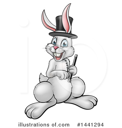 Royalty-Free (RF) Rabbit Clipart Illustration by AtStockIllustration - Stock Sample #1441294