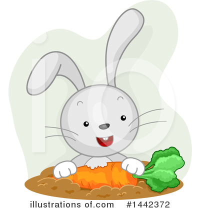 Royalty-Free (RF) Rabbit Clipart Illustration by BNP Design Studio - Stock Sample #1442372