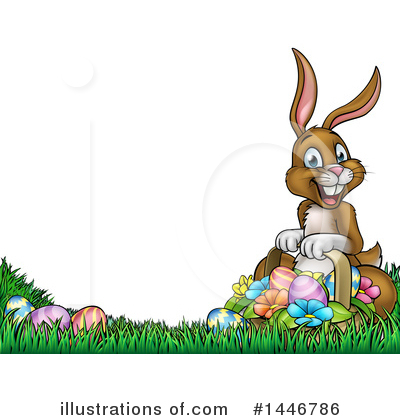 Royalty-Free (RF) Rabbit Clipart Illustration by AtStockIllustration - Stock Sample #1446786