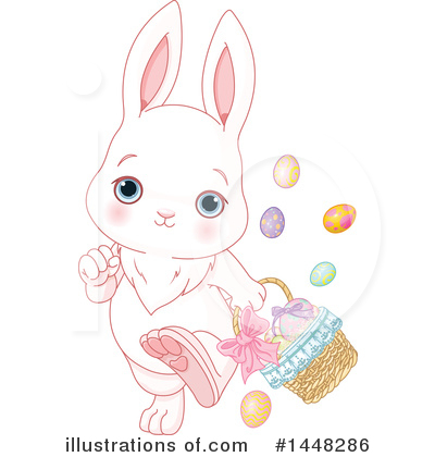 Royalty-Free (RF) Rabbit Clipart Illustration by Pushkin - Stock Sample #1448286
