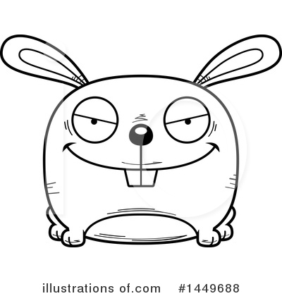 Royalty-Free (RF) Rabbit Clipart Illustration by Cory Thoman - Stock Sample #1449688