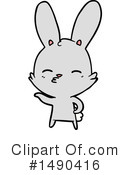 Rabbit Clipart #1490416 by lineartestpilot