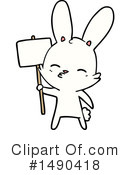 Rabbit Clipart #1490418 by lineartestpilot