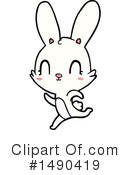 Rabbit Clipart #1490419 by lineartestpilot