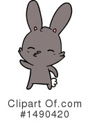 Rabbit Clipart #1490420 by lineartestpilot