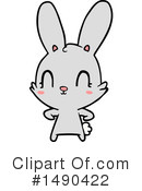 Rabbit Clipart #1490422 by lineartestpilot