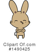 Rabbit Clipart #1490425 by lineartestpilot