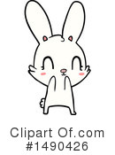 Rabbit Clipart #1490426 by lineartestpilot
