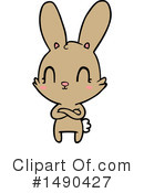 Rabbit Clipart #1490427 by lineartestpilot