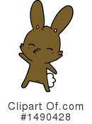 Rabbit Clipart #1490428 by lineartestpilot