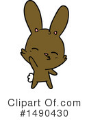 Rabbit Clipart #1490430 by lineartestpilot