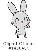 Rabbit Clipart #1490431 by lineartestpilot