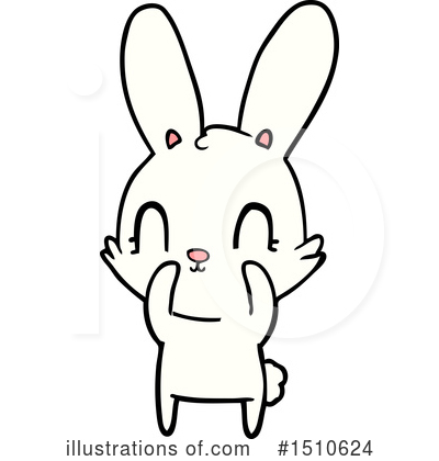 Royalty-Free (RF) Rabbit Clipart Illustration by lineartestpilot - Stock Sample #1510624