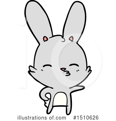 Royalty-Free (RF) Rabbit Clipart Illustration by lineartestpilot - Stock Sample #1510626