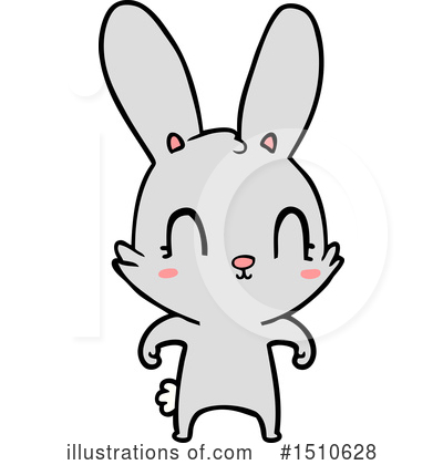 Royalty-Free (RF) Rabbit Clipart Illustration by lineartestpilot - Stock Sample #1510628