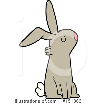 Royalty-Free (RF) Rabbit Clipart Illustration by lineartestpilot - Stock Sample #1510631
