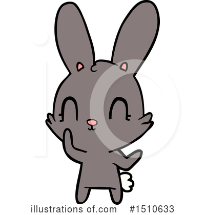 Royalty-Free (RF) Rabbit Clipart Illustration by lineartestpilot - Stock Sample #1510633
