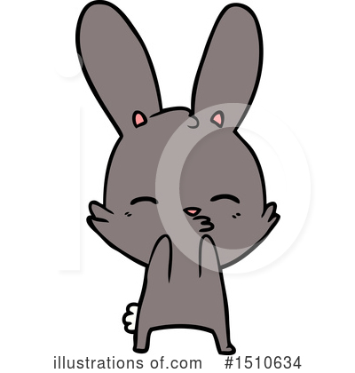 Royalty-Free (RF) Rabbit Clipart Illustration by lineartestpilot - Stock Sample #1510634