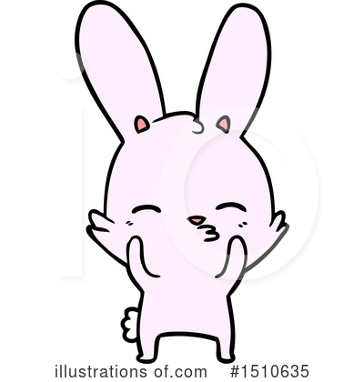 Royalty-Free (RF) Rabbit Clipart Illustration by lineartestpilot - Stock Sample #1510635