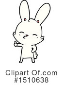 Rabbit Clipart #1510638 by lineartestpilot
