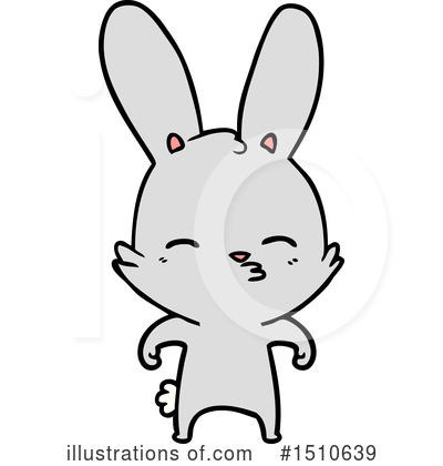Royalty-Free (RF) Rabbit Clipart Illustration by lineartestpilot - Stock Sample #1510639