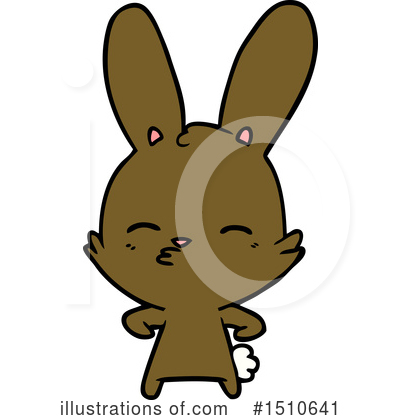 Royalty-Free (RF) Rabbit Clipart Illustration by lineartestpilot - Stock Sample #1510641